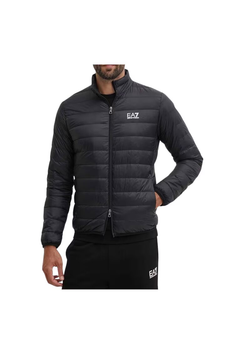 Emporio Armani Geaca EA7 Core Identity Packable Down 38261 - Alb/Negru
