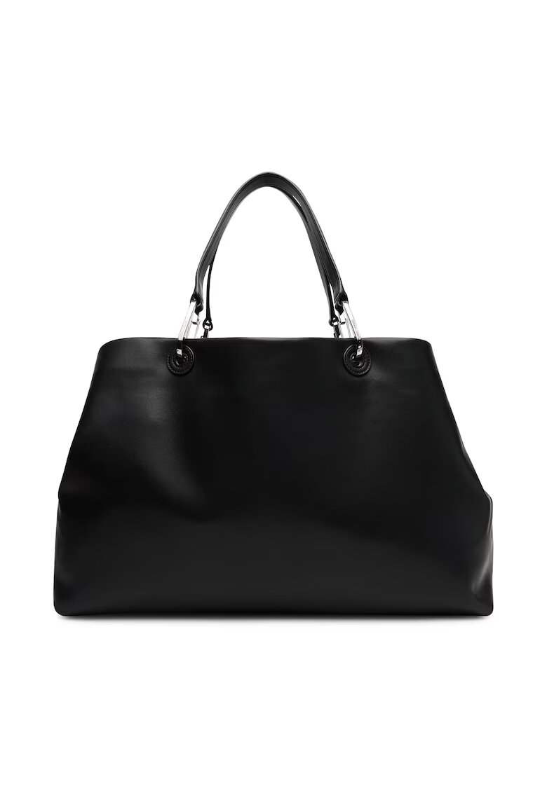 Emporio Armani Geanta dama neagra - din piele ecologica