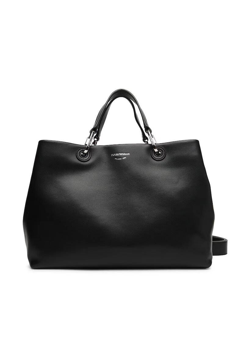 Emporio Armani Geanta dama neagra - din piele ecologica - model EW000360 AF18673 UC0