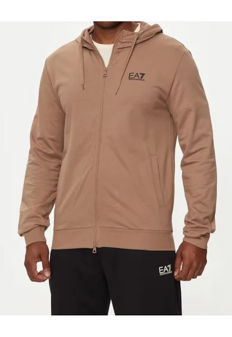 Emporio Armani Hanorac barbati - regular - bej - bumbac