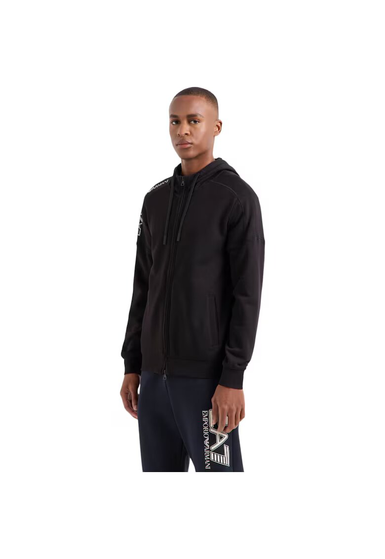 Emporio Armani Hanorac EA7 Tape Logo FZ 38697 - Negru