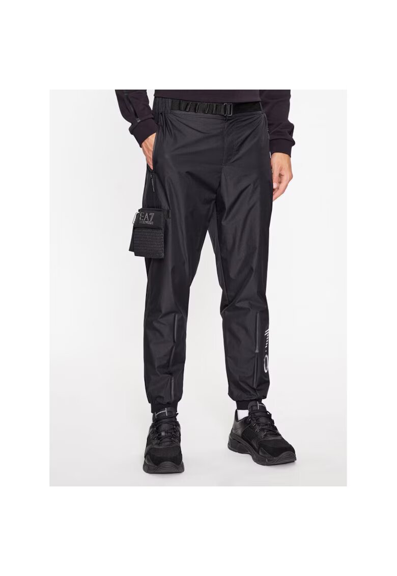 Emporio Armani Pantaloni sport barbati - 87135 - Negru - Poliamida