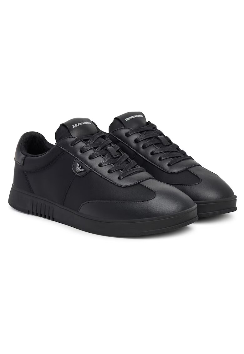 Emporio Armani Pantofi sport barbati - adidasi - negru - textil