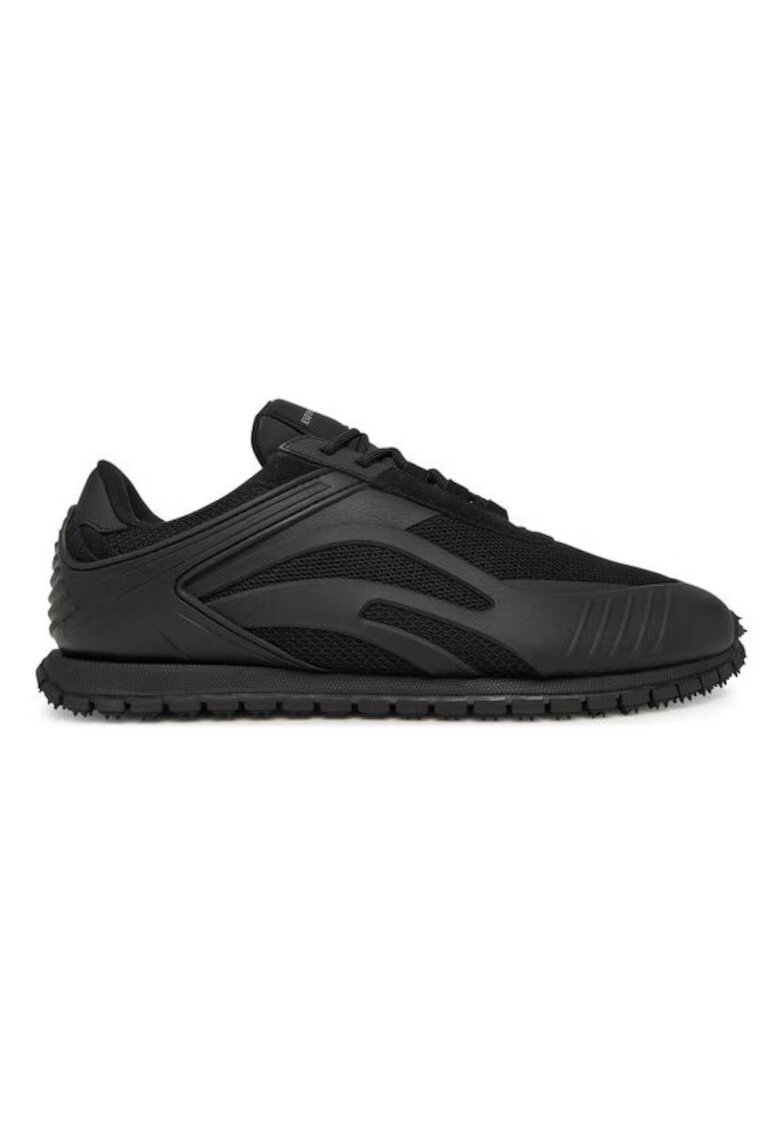 Emporio Armani Pantofi sport barbati - piele ecologica - negru