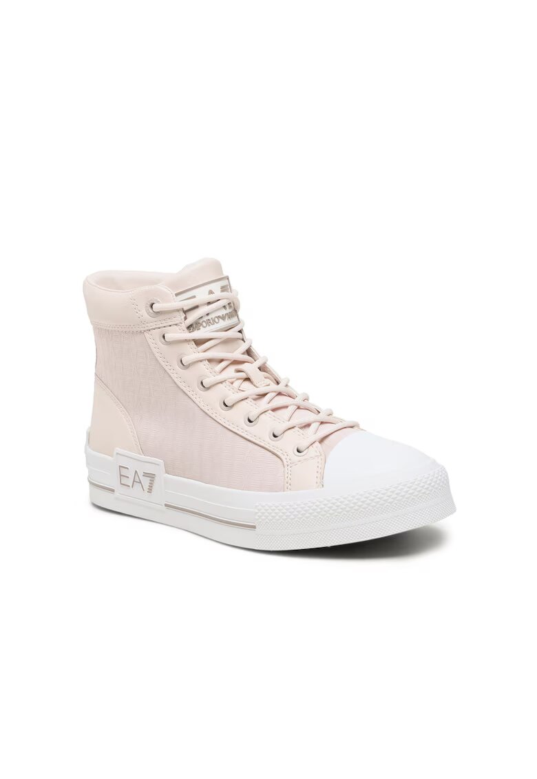 Emporio Armani Pantofi sport dama - 302660551 - Piele ecologica - Alb - Alb