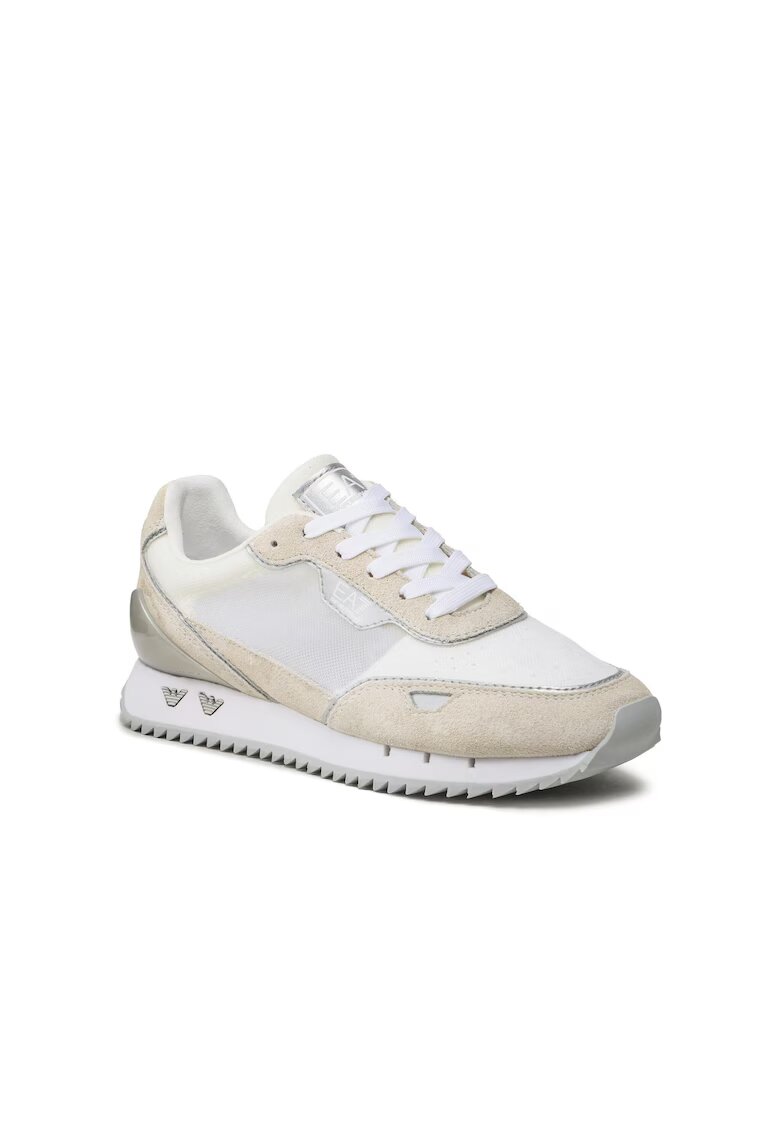 Emporio Armani Pantofi sport dama - Textil - Ecru