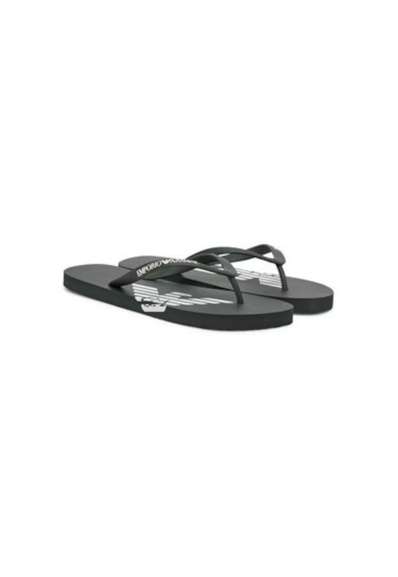 Emporio Armani Papuci flip-flop barbati XVQS08 XN746 - Sintetic - Verde - Verde