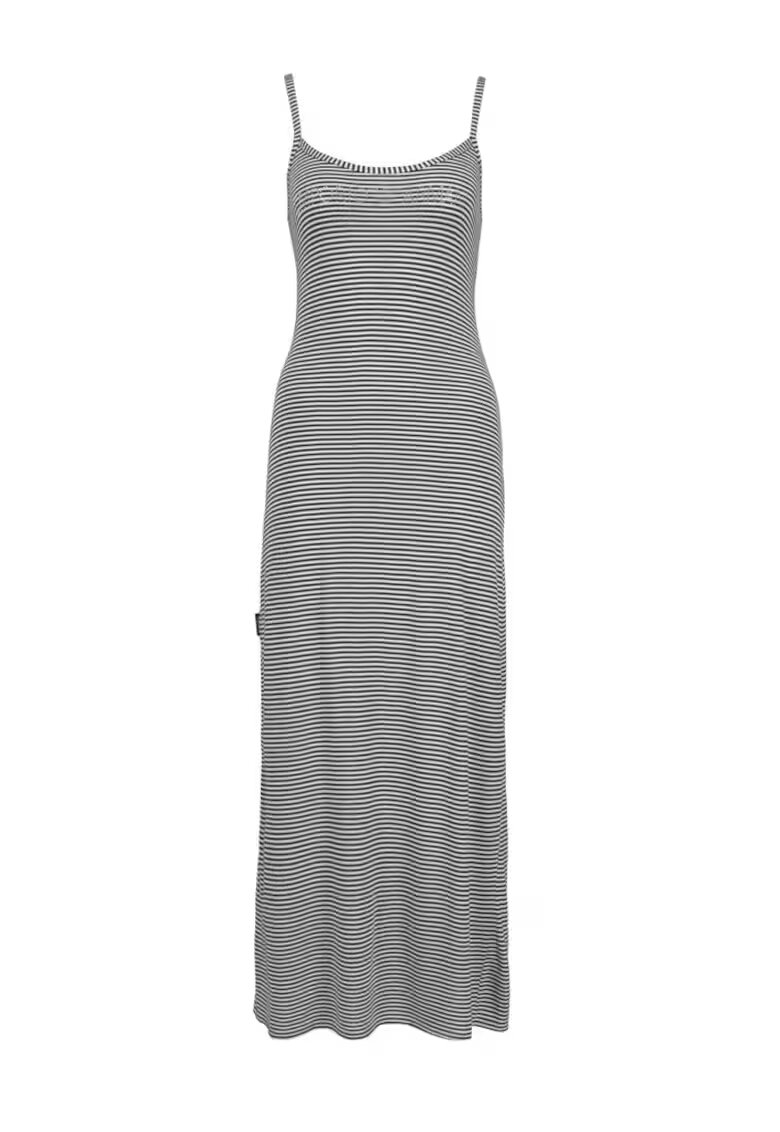 Emporio Armani Rochie lunga in dungi -