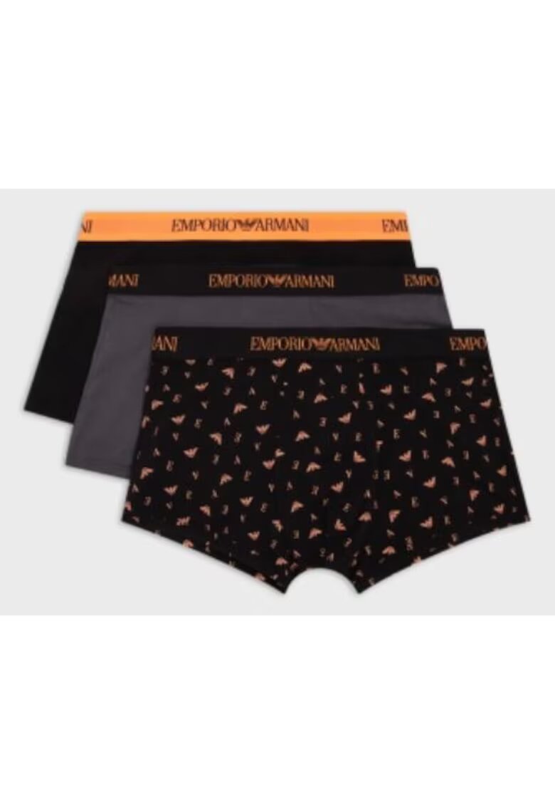 Emporio Armani Set de 3 boxeri cu logo -