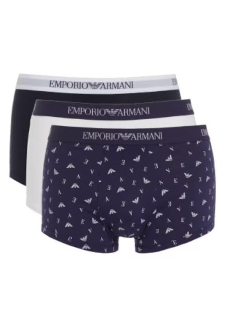 Emporio Armani Set de boxeri cu logo - 3 bucati