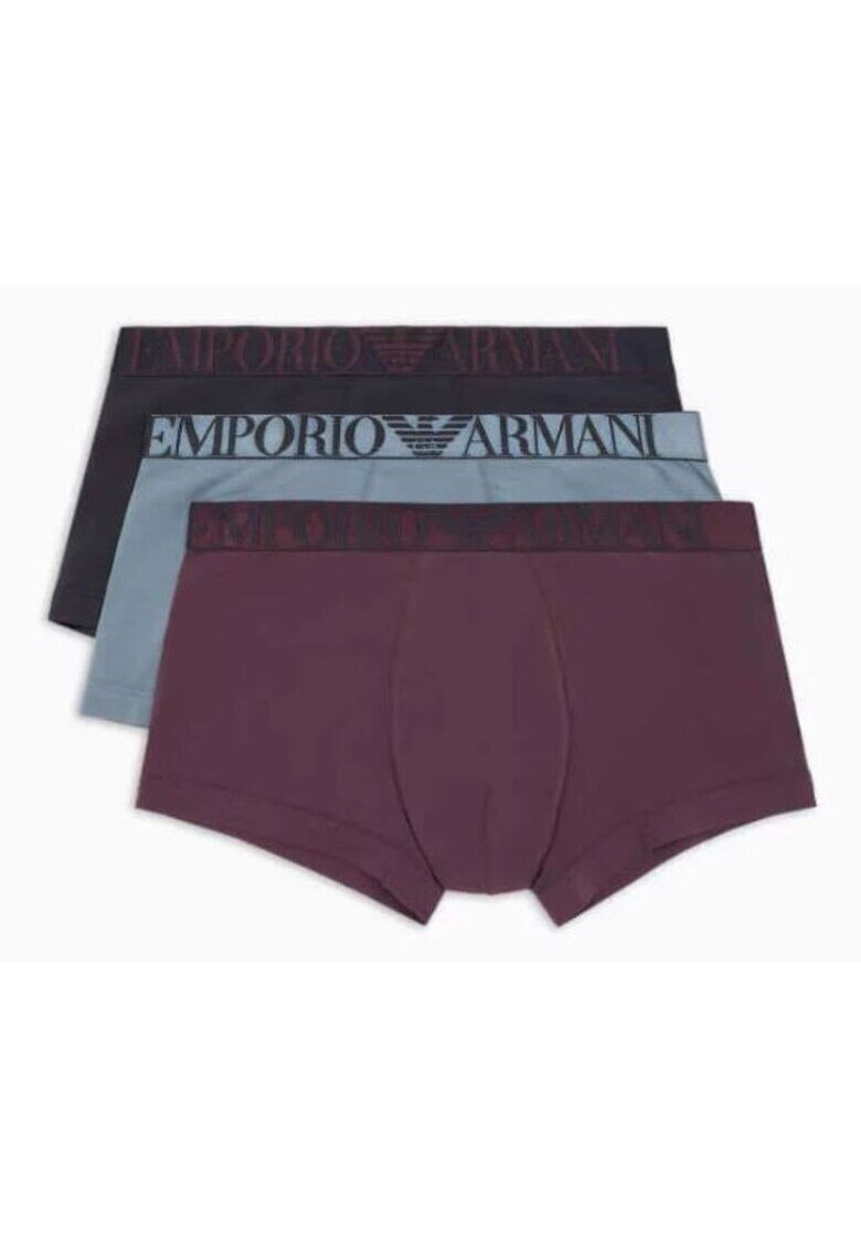 Emporio Armani Set de boxeri cu logo : 3 perechi -