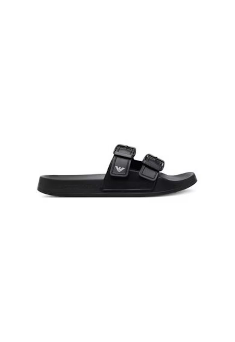 Emporio Armani Slapi barbati XVPS13 XR275 - Sintetic - Negru - Negru