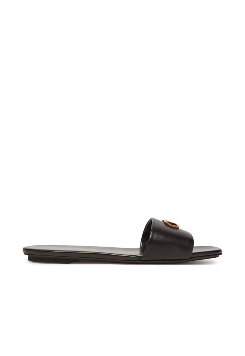 Emporio Armani Slapi dama - X3P846 XF271 - piele naturala - negru