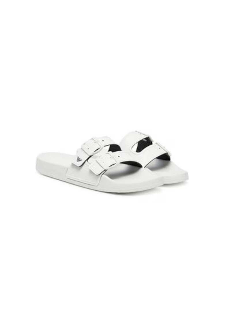 Emporio Armani Slapi unisex XVPS13 XR275 - Sintetic - Alb - Alb
