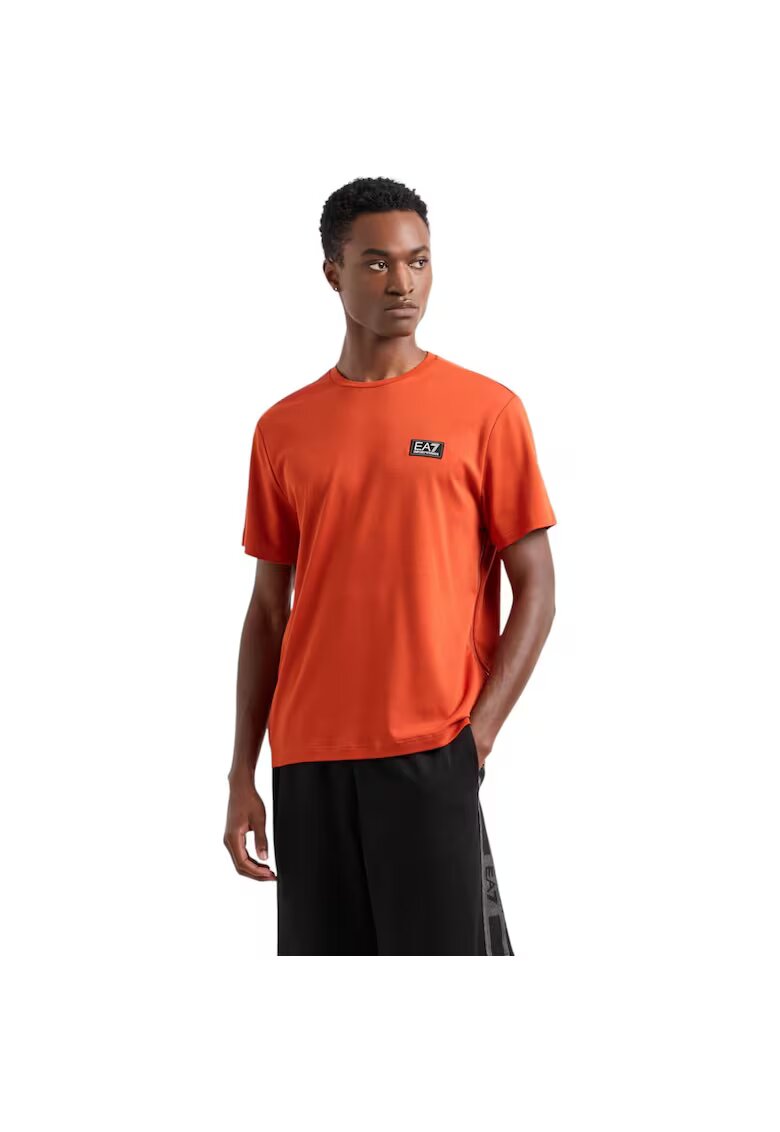 Emporio Armani Tricou EA7 Train Logo Premium 42621 - Rosu