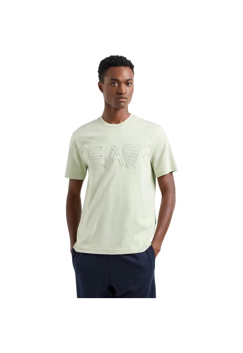 Emporio Armani Tricou EA7 Train Visibility 40761 - Verde deschis