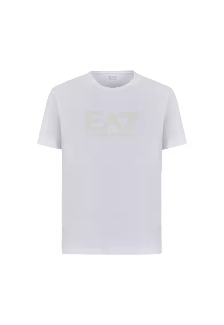 Emporio Armani Tricou EA7 Visibility - PJVQZ-6DPT62-1100 35301 - Alb/Auriu