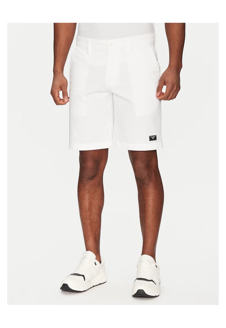 Emporio Armani Underwear Pantaloni barbati alb -