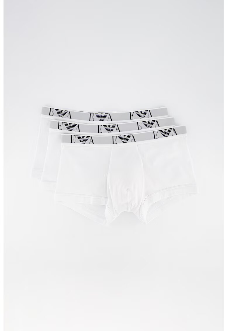Emporio Armani Underwear Set de boxeri - 3 perechi - Alb