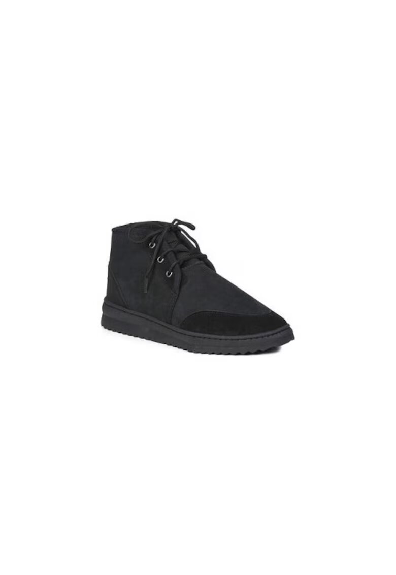 EMU Australia Ghete barbati 302952250 - Piele naturala - Negru - Negru