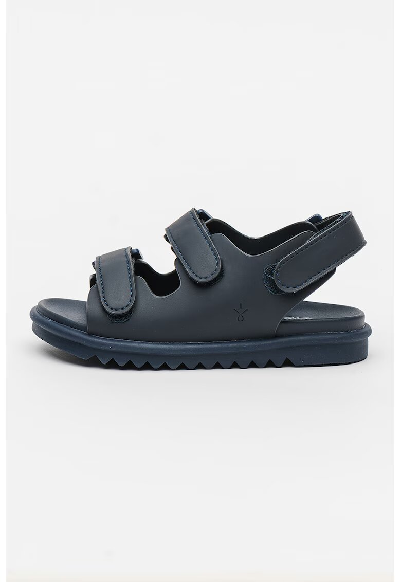 Emu Sandale de piele ecologica cu velcro Enever - Bleumarin