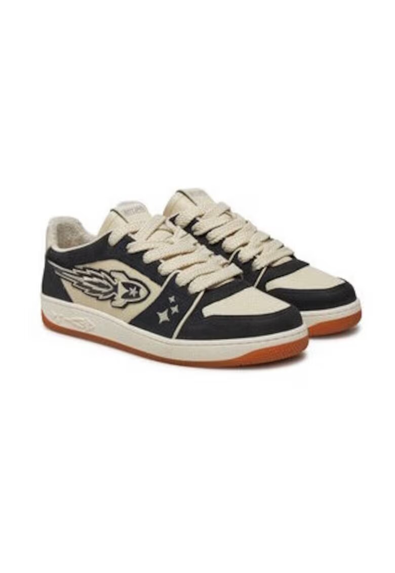 Enterprise Japan Pantofi sport barbati 305206848 - Piele naturala - Alb - Alb