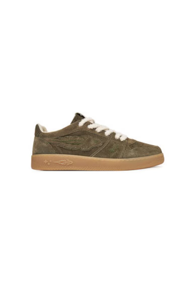 Enterprise Japan Pantofi sport barbati - BB5003 PX002 - Piele naturala - 44 EU - Verde