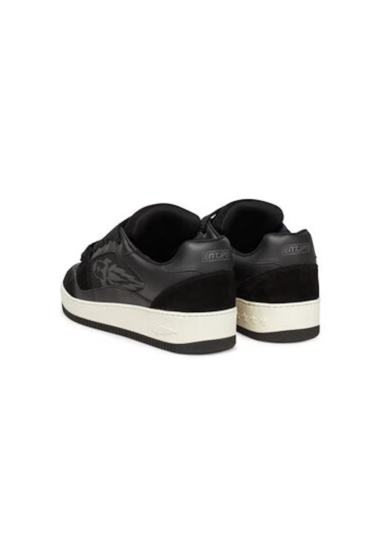 Enterprise Japan Pantofi sport barbati - BB5013 PX234 - Piele naturala - Negru - Negru