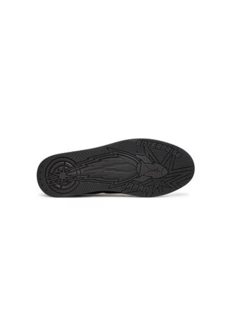 Enterprise Japan Pantofi sport dama - BB5007 PX214 - Piele naturala - Negru - Negru