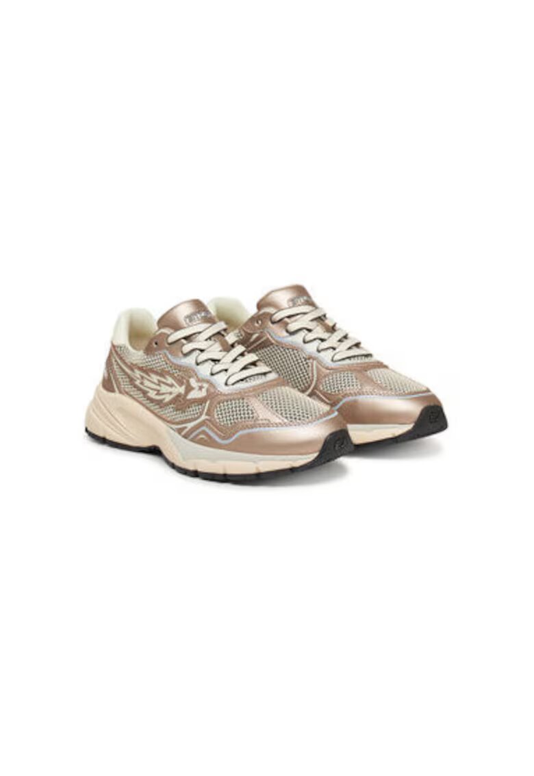 Enterprise Japan Pantofi sport dama - BB5025 EX311 - Textil - Auriu