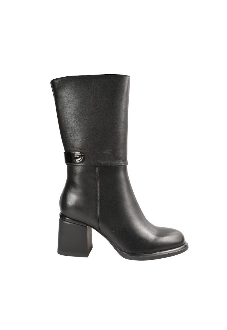 Epica Cizme elegante - dama - DL70004 negru - piele naturala - toc - Negru