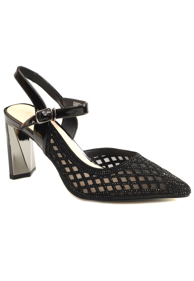 Epica Pantofi dama decupati K3K360053A 01 Z - Negru