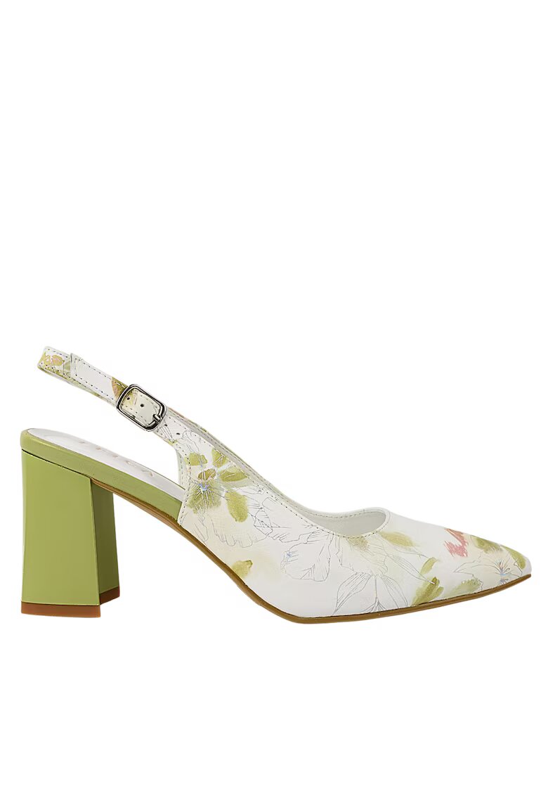 Epica Pantofi eleganti - dama - JI60054B verde - piele naturala JI60054B - Verde