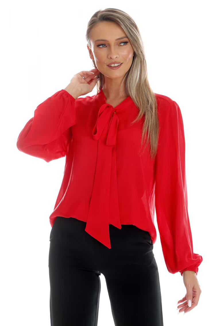 Eranthe Bluza Dama - Noblesse - cu Funda ampla V354 - Rosu