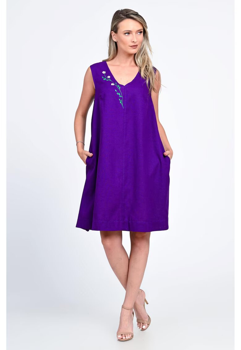 Eranthe Rochie Dama - V-Neckline