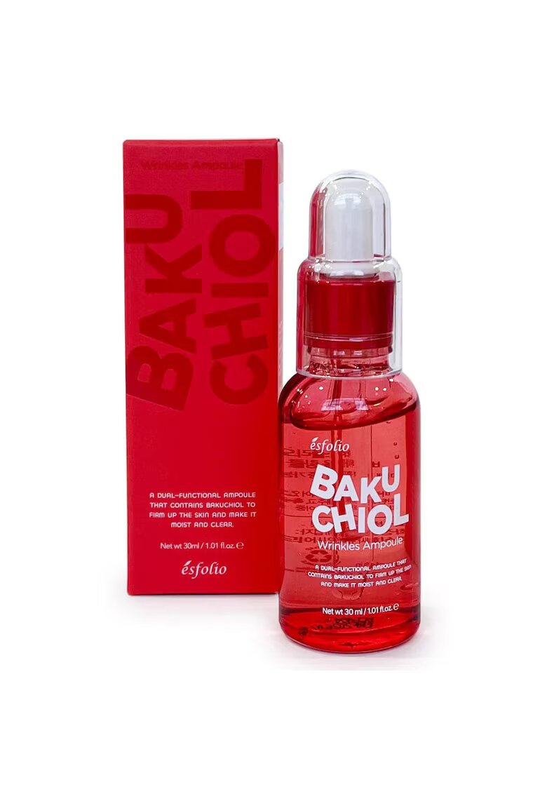 Esfolio Serum cu Bakuchiol pentru riduri - 30ml