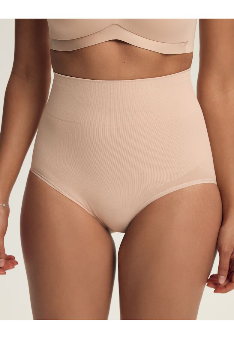 Esotiq Chiloti modelatori cu talie inalta - Bej - Shrinky XXL