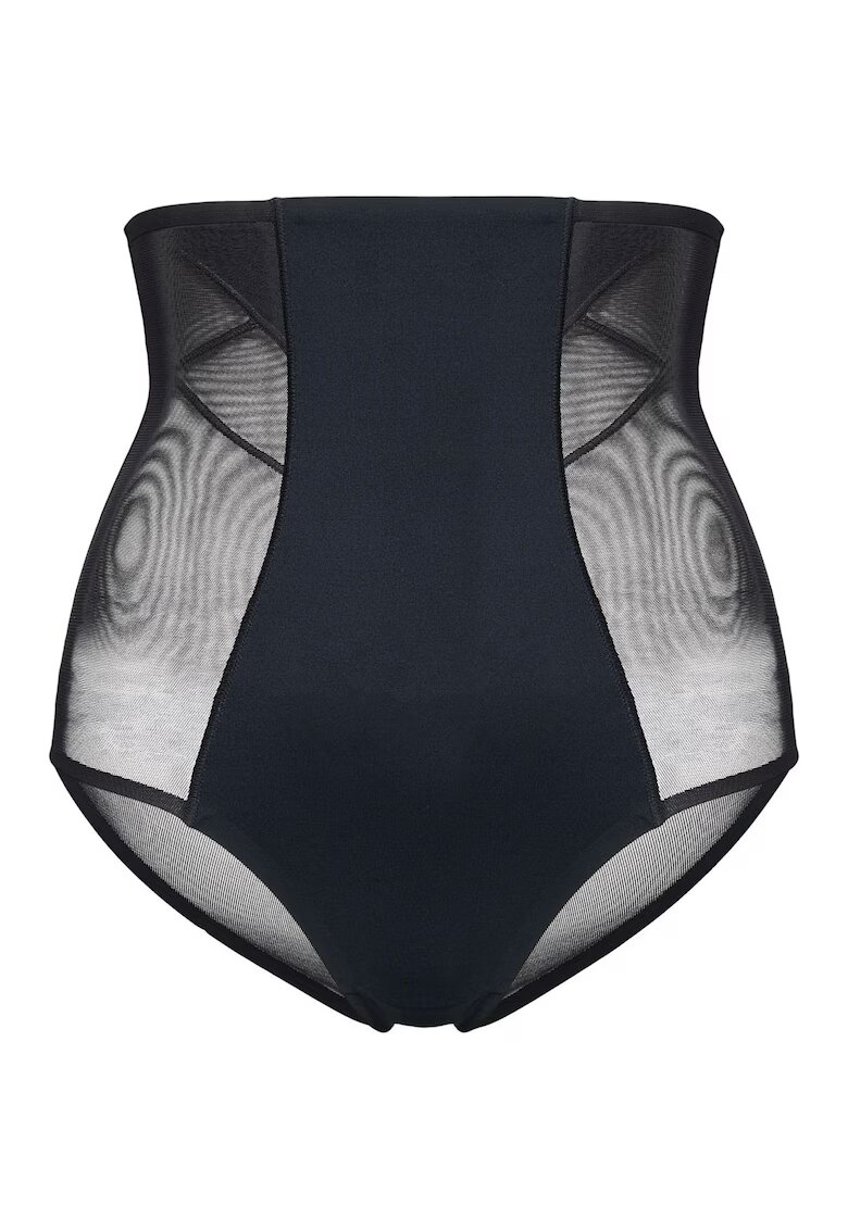 Esotiq Chiloti tanga dama - modelatori cu talie inalta Negru Sculpt - Negru