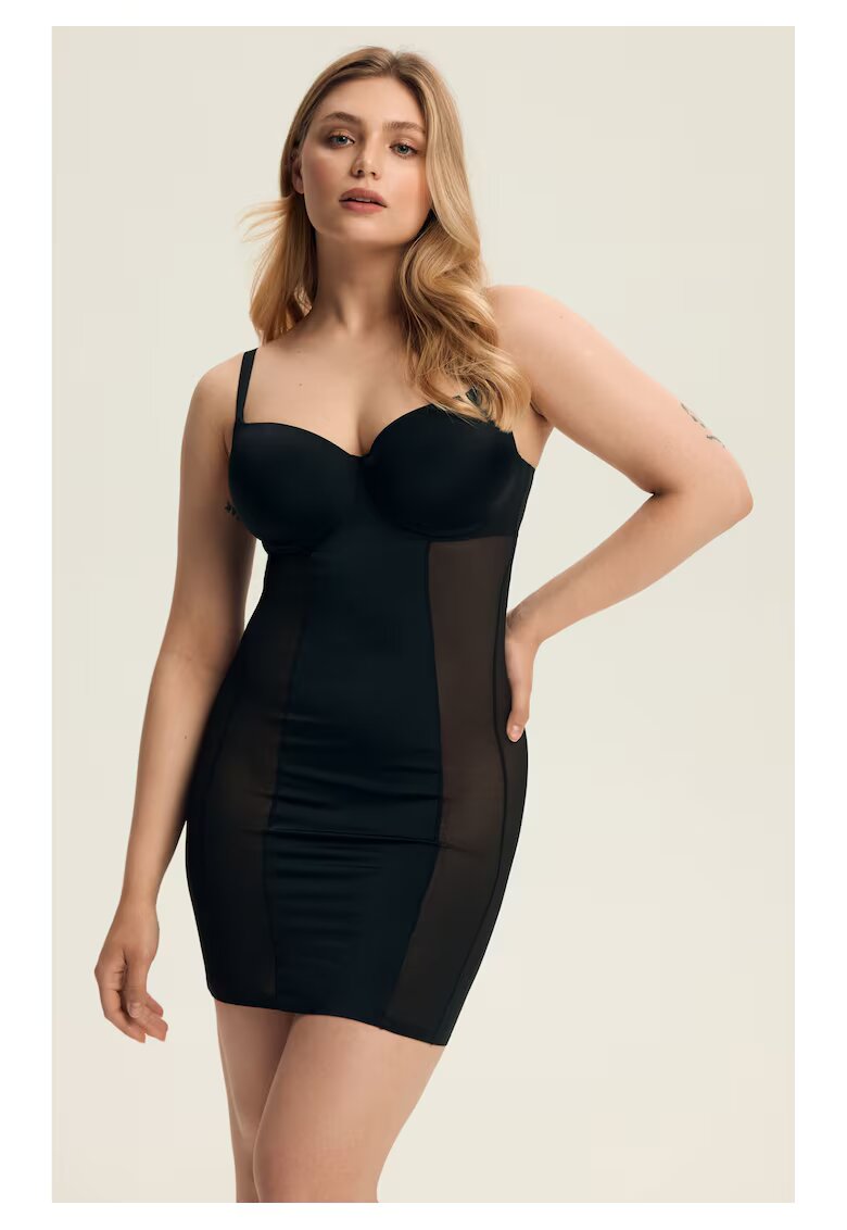 Esotiq Corset dama modelator negru Sculpt