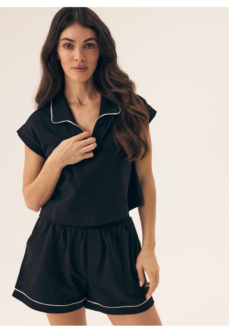 Esotiq Costum dama Remi Negru - Negru