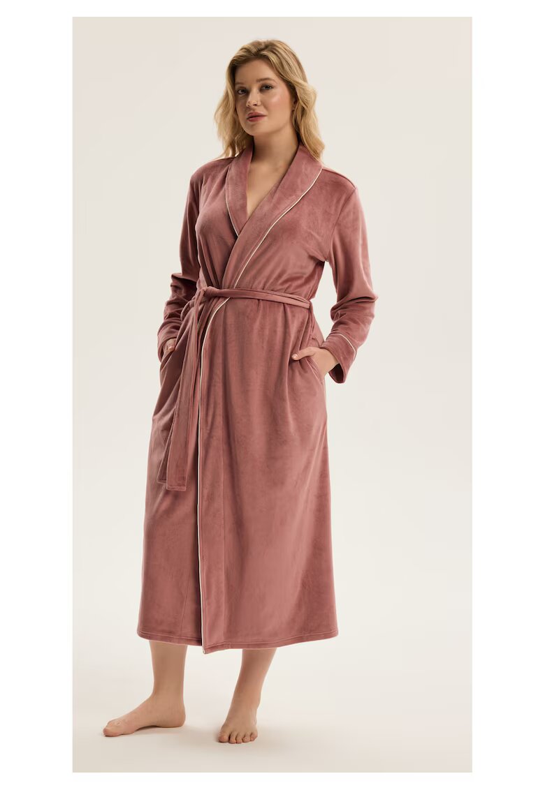 Esotiq Halat de baie dama Roz Reva 2 L/XL