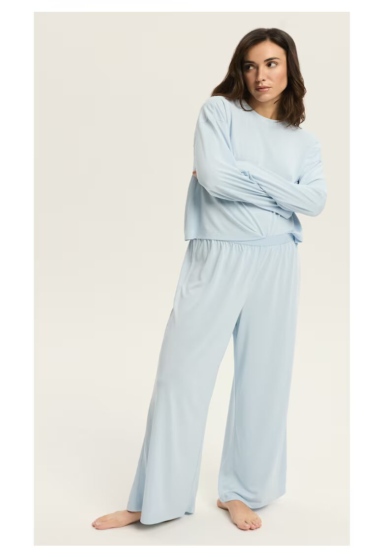 Esotiq Pantaloni Ruth Albastru deschis - Albastru deschis