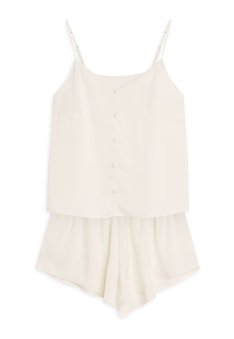 Esotiq Pijama dama - alb crem - Rhone - Uni