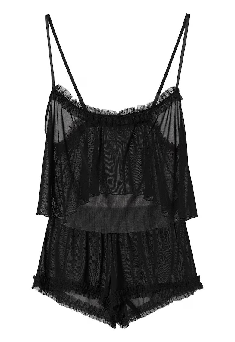 Esotiq Pijama dama Billie negru
