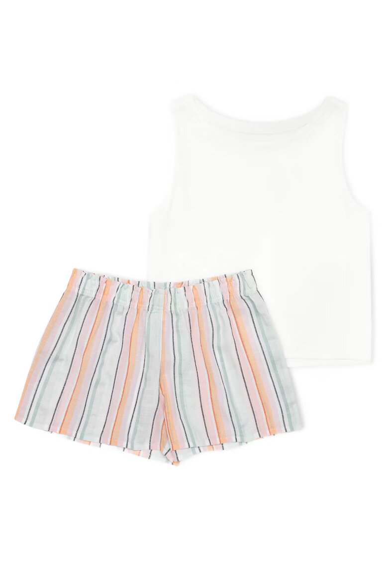 Esotiq Pijama dama Denver Alb - albastru