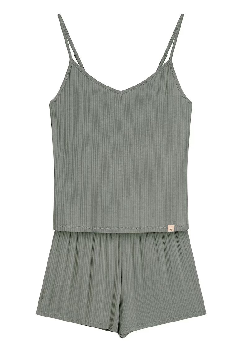 Esotiq Pijama dama Jenius2 verde pal - Logo