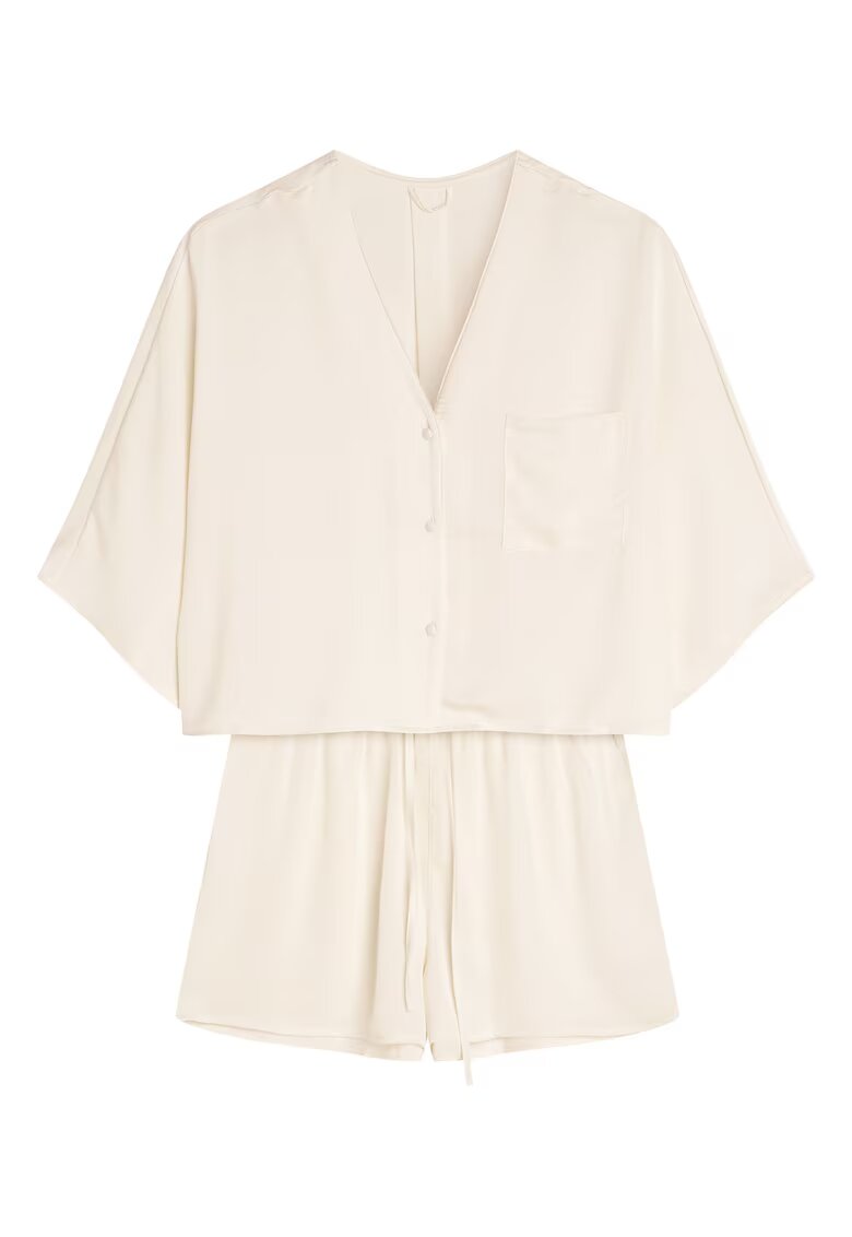 Esotiq Pijama dama Rhone crem - Geometric