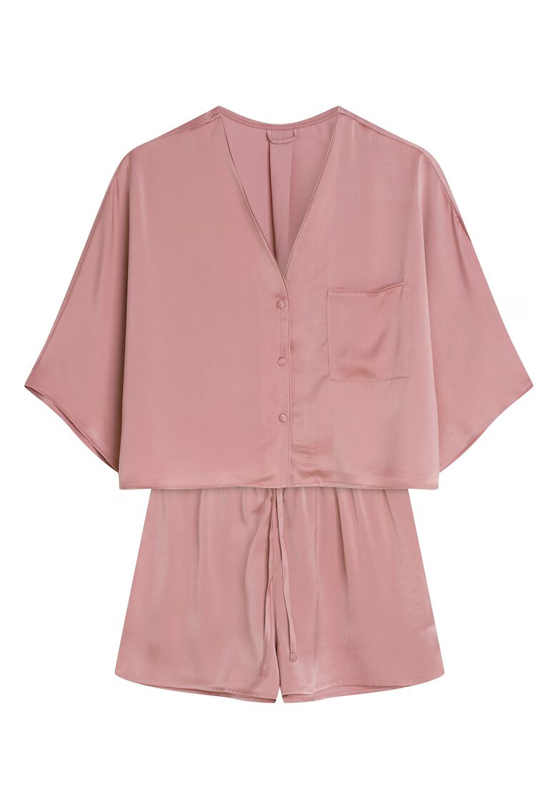 Esotiq Pijama dama Rhone roz prafuit - Abstract