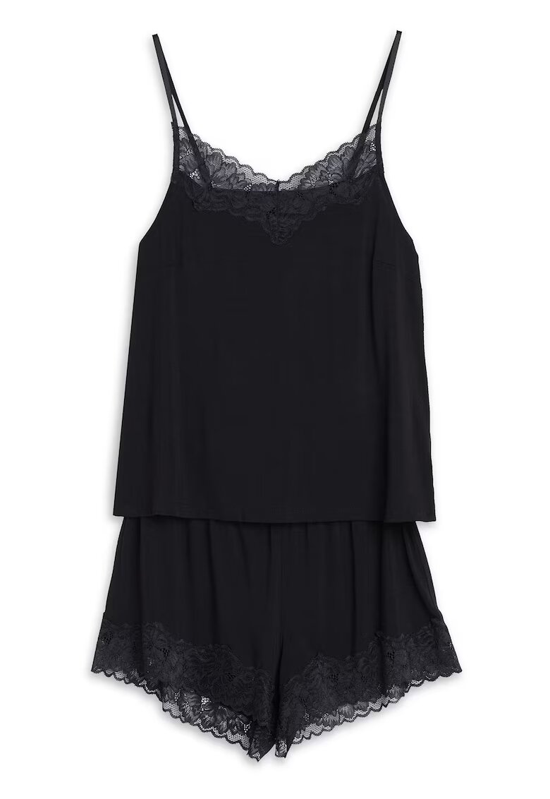 Esotiq Pijamale de dama Risotta negru