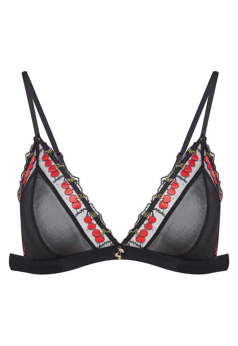 Esotiq Sutien dama tip triunghilar Zezzy Negru